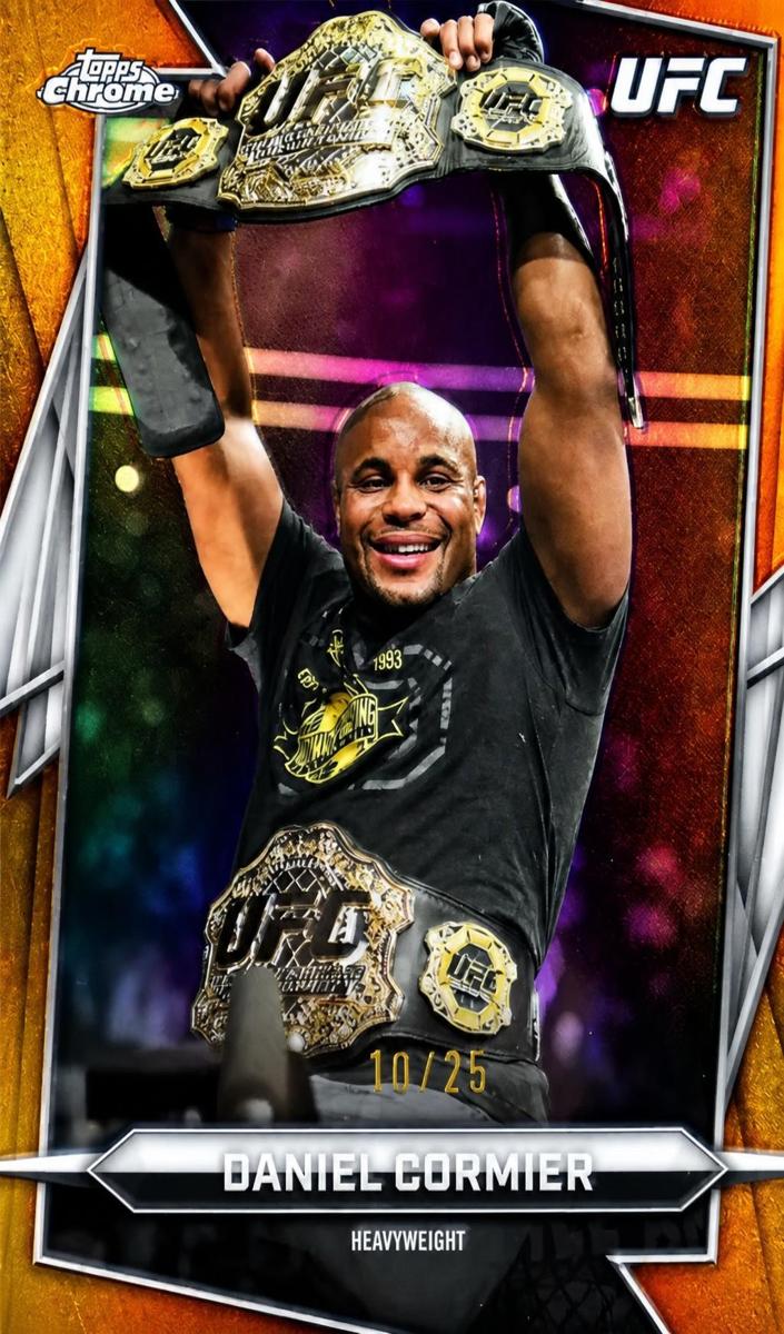 2026 Daniel Cormier [Orange Refractor] #8