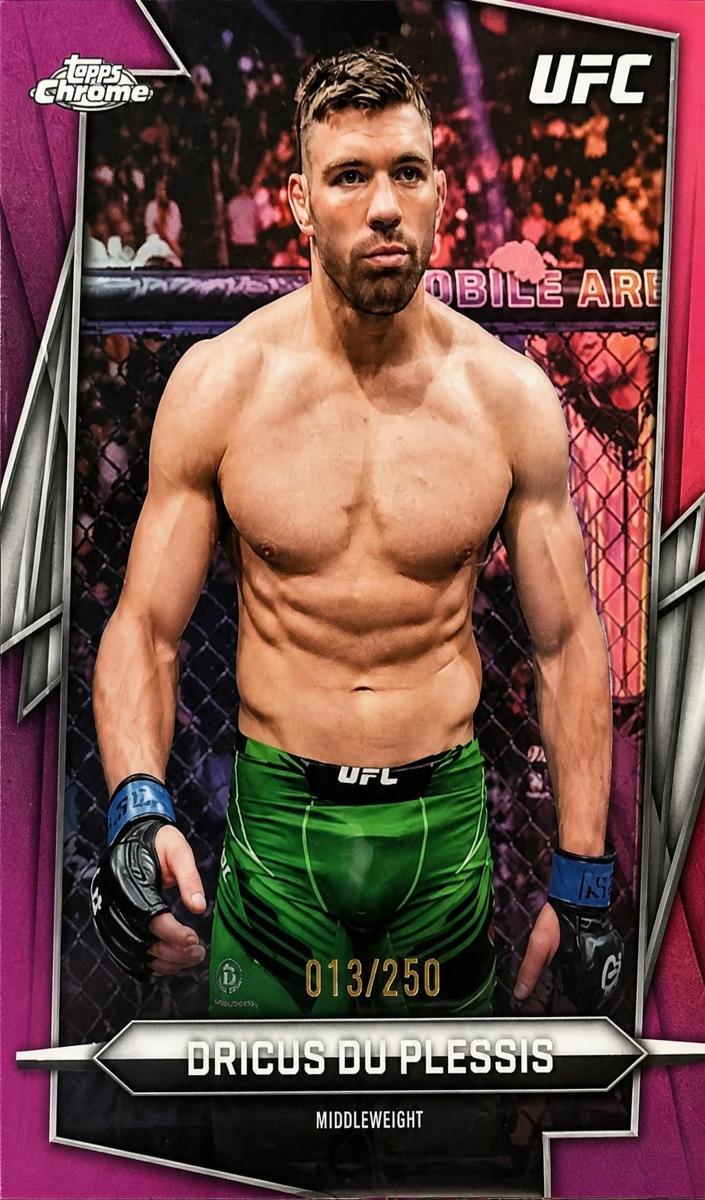 2026 Dricus Du Plessis [Pink Refractor] #10