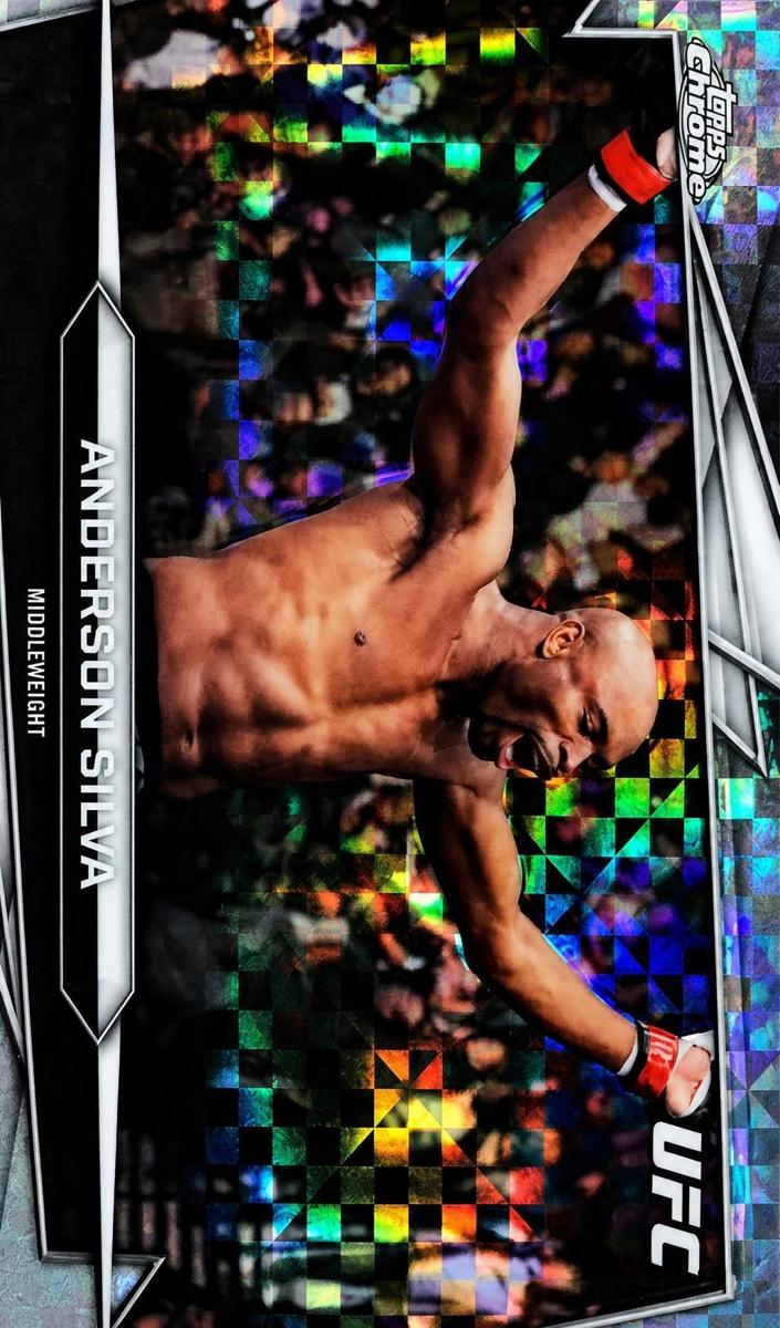 2026 Anderson Silva [X-Fractor] #14