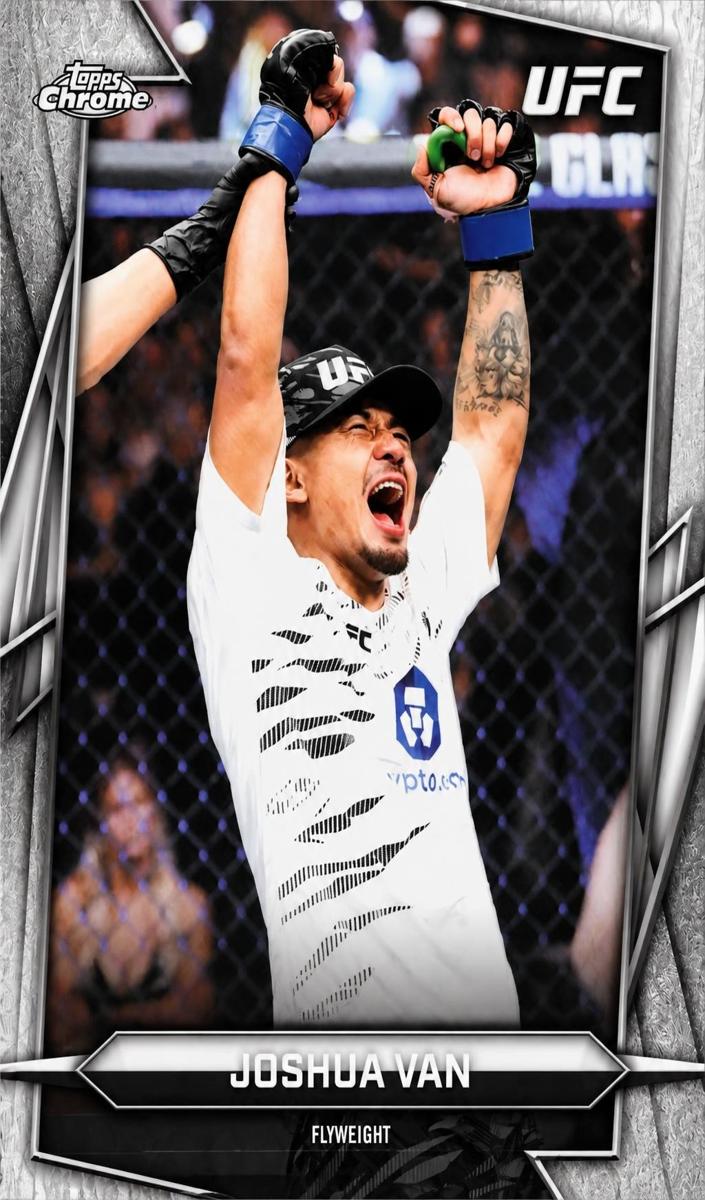2026 Joshua Van [UFC Glove Refractor] #15