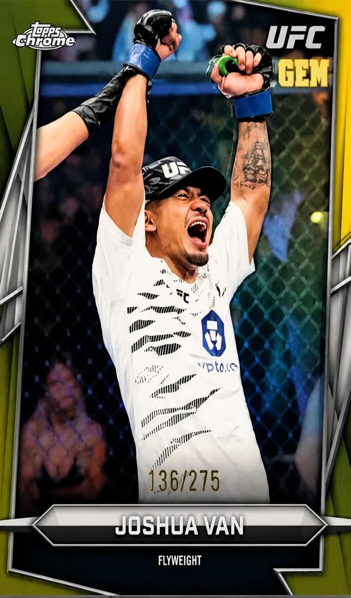 2026 Joshua Van [Yellow Refractor] #15