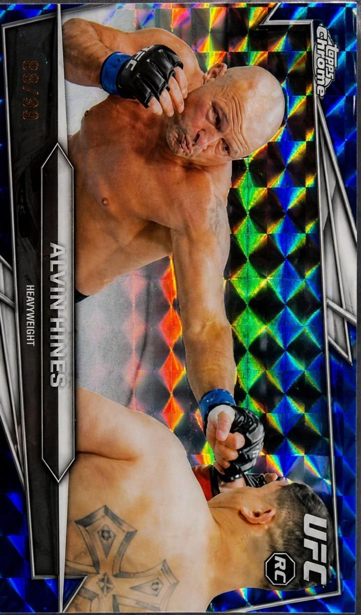 2026 Alvin Hines [Blue Geometric Refractor] #16