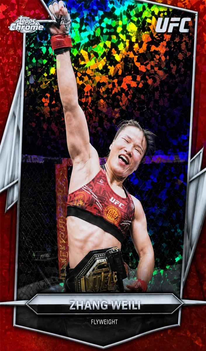 2026 Zhang Weili [Red Mini-Diamonds Refractor] #20
