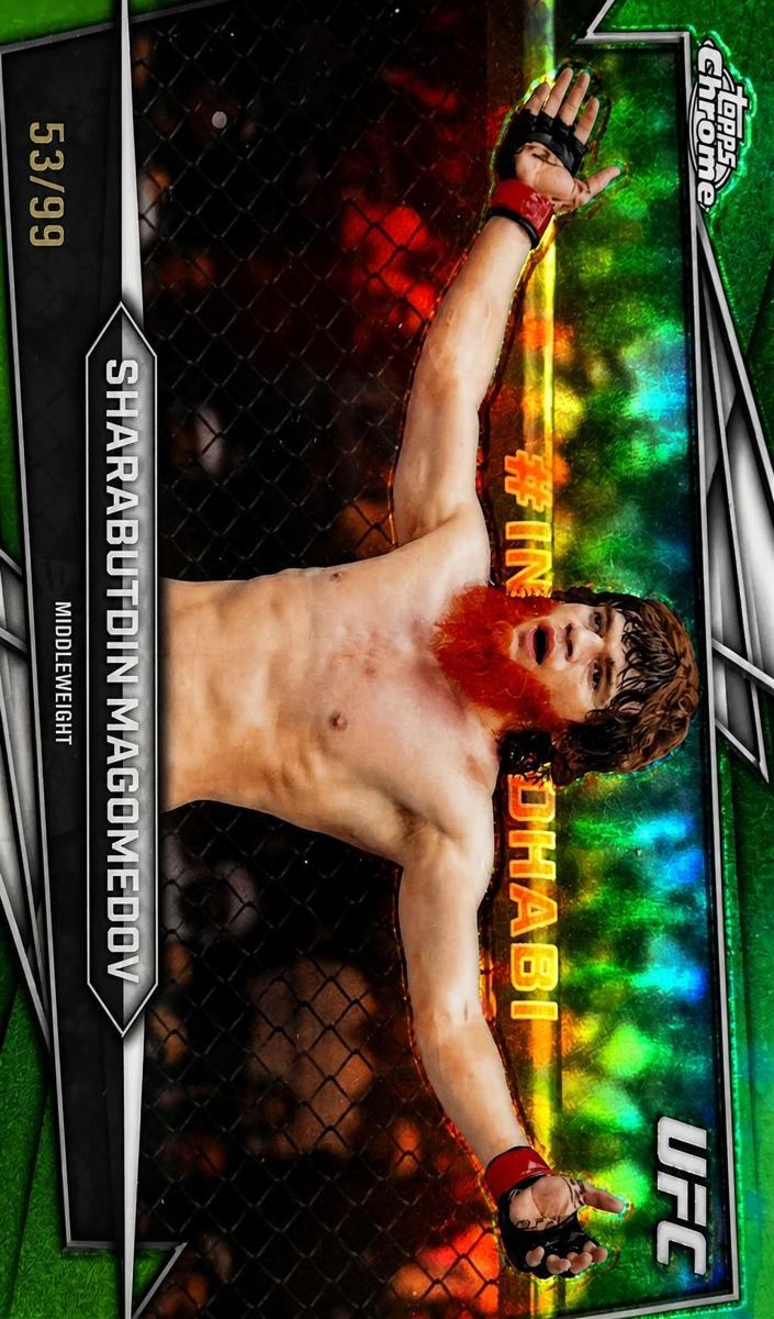 2026 Sharabutdin Magomedov [Green Refractor] #21