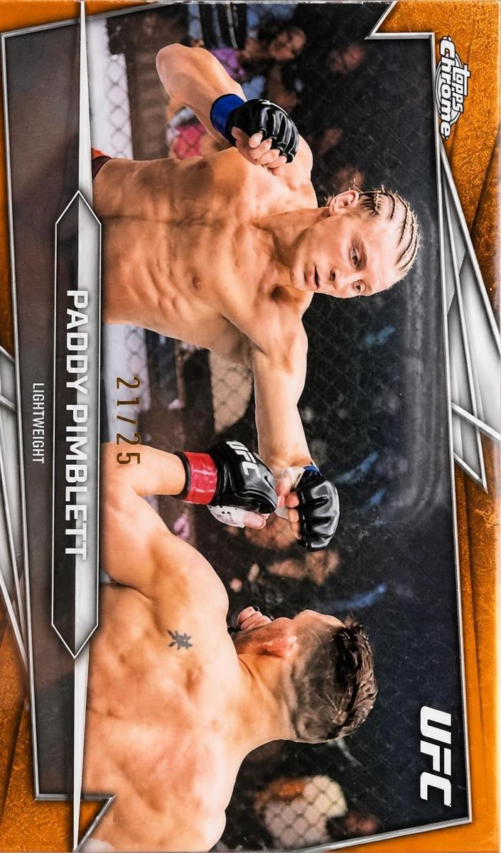 2026 Paddy Pimblett [Orange Refractor] #23