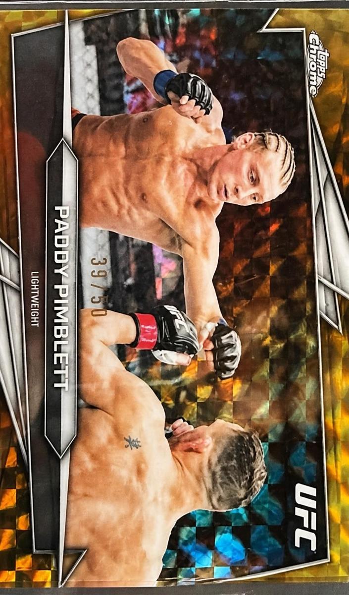 2026 Paddy Pimblett [Gold Geometric Refractor] #23