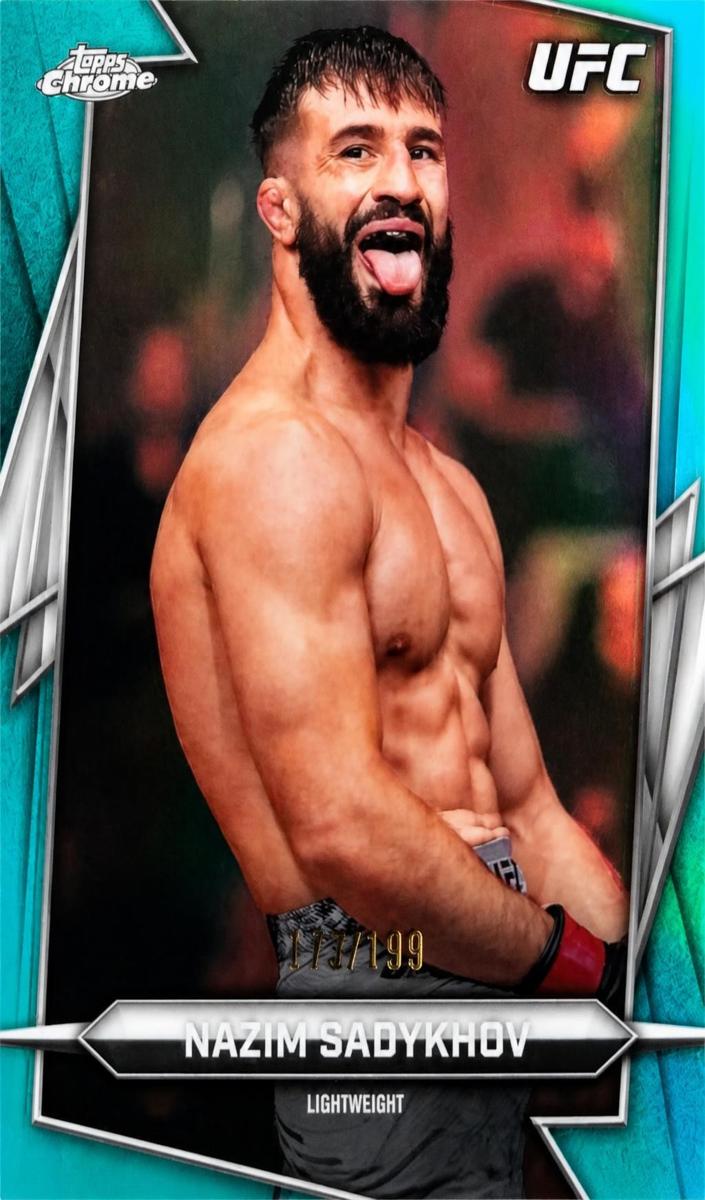 2026 Nazim Sadykhov [Aqua Refractor] #25