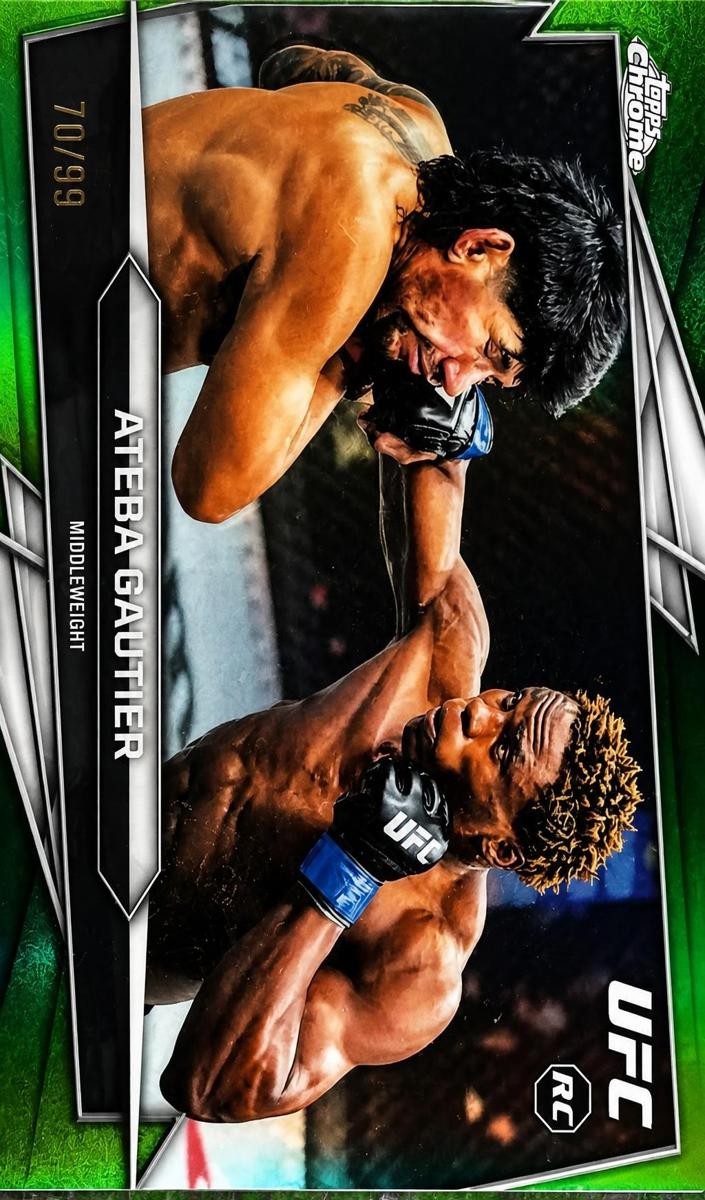 2026 Ateba Gautier [Green Refractor] #7