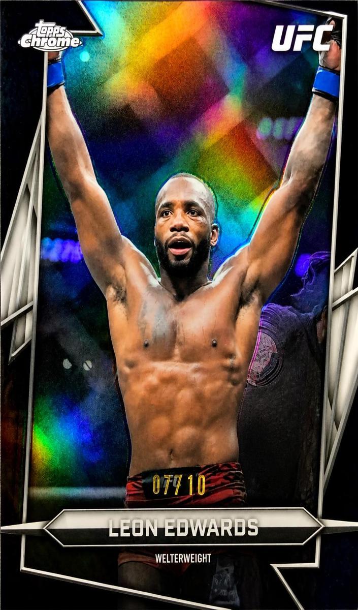 2026 Leon Edwards [Black Refractor] #6