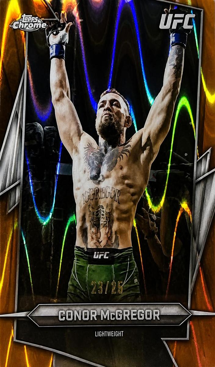 2026 Conor McGregor [Orange RayWave Refractor] #5