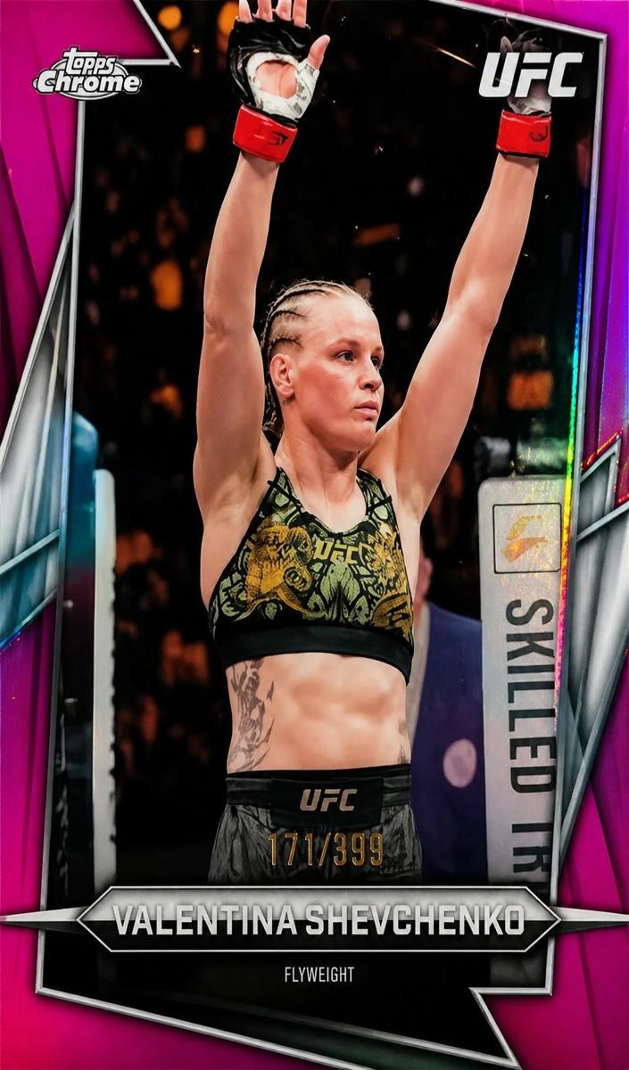2026 Valentina Shevchenko [Magenta Refractor] #3