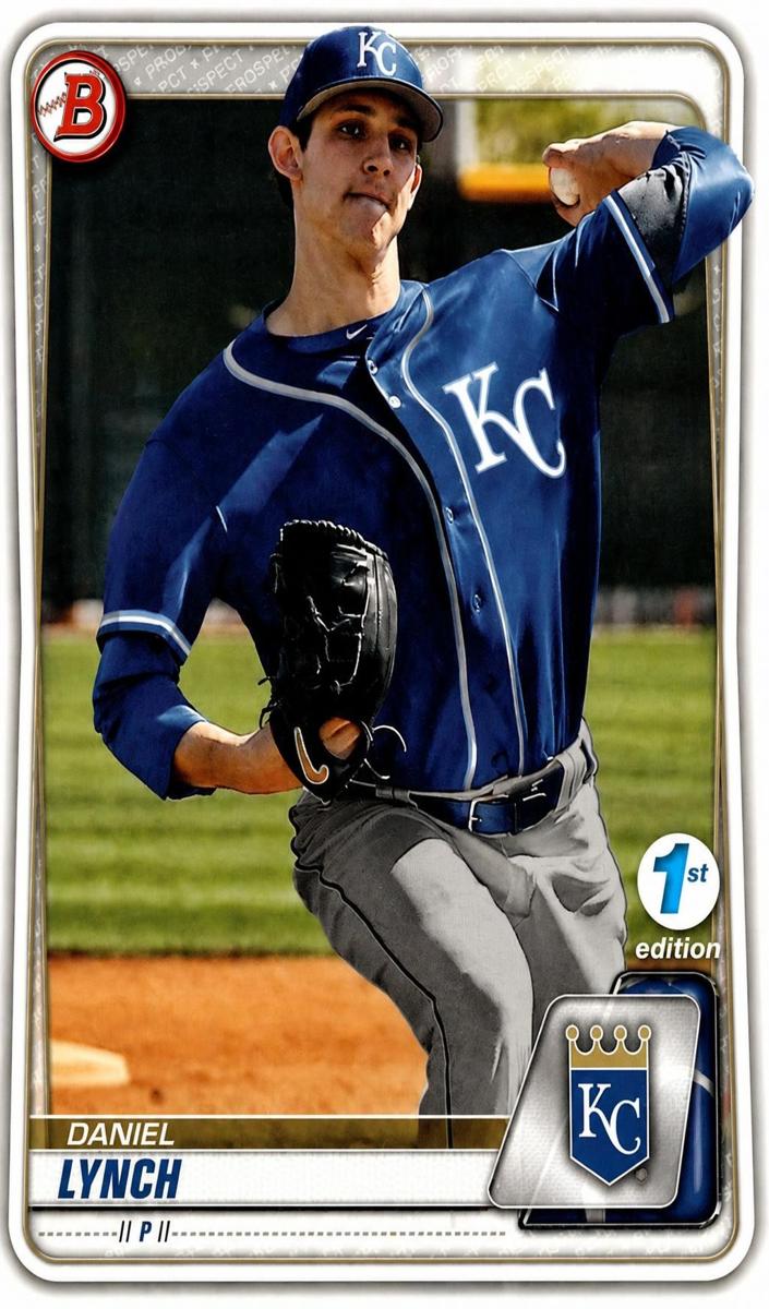 2020 Bowman 1st Edition Daniel Lynch #BFE-84 card