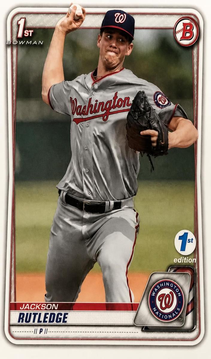 2020 Bowman 1st Edition Jackson Rutledge #BFE-91 card