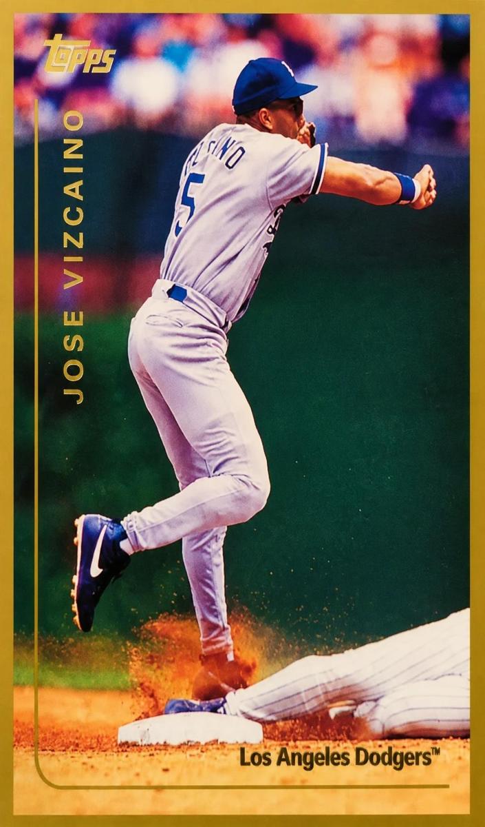 1999 Topps Jose Vizcaino #8 card