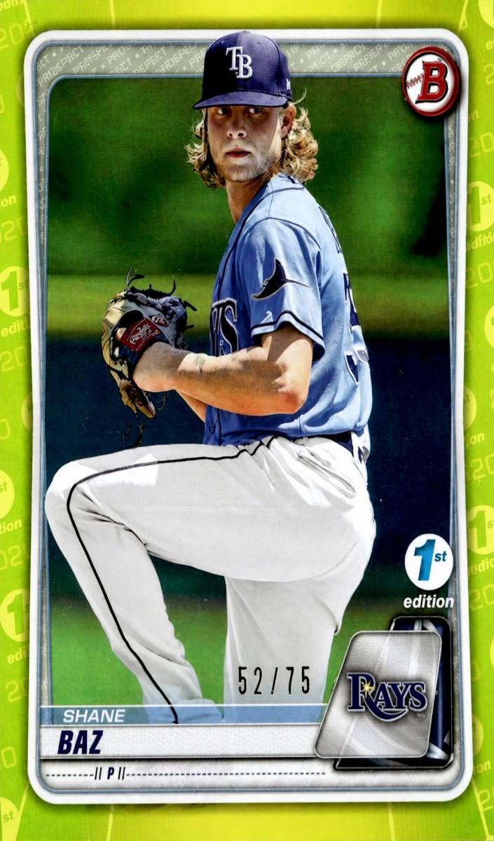 2020 Shane Baz #BFE-20