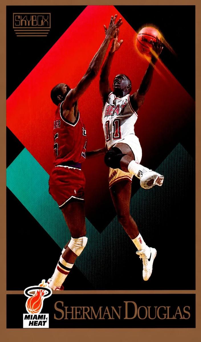 1990 Skybox Sherman Douglas #145 card