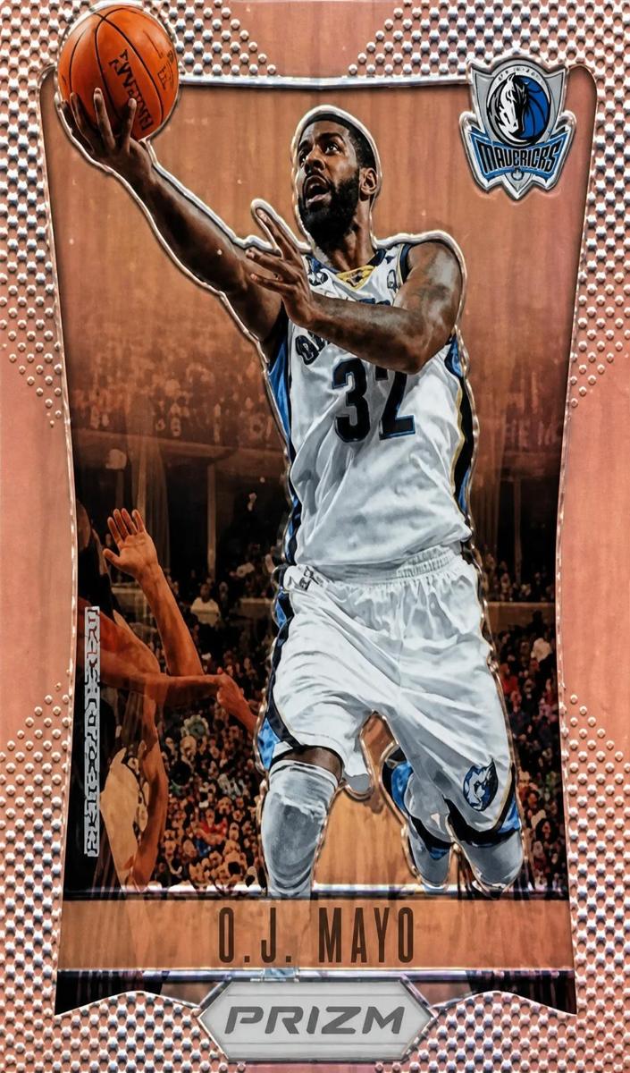 2012 Panini Prizm O.J. Mayo #143 card