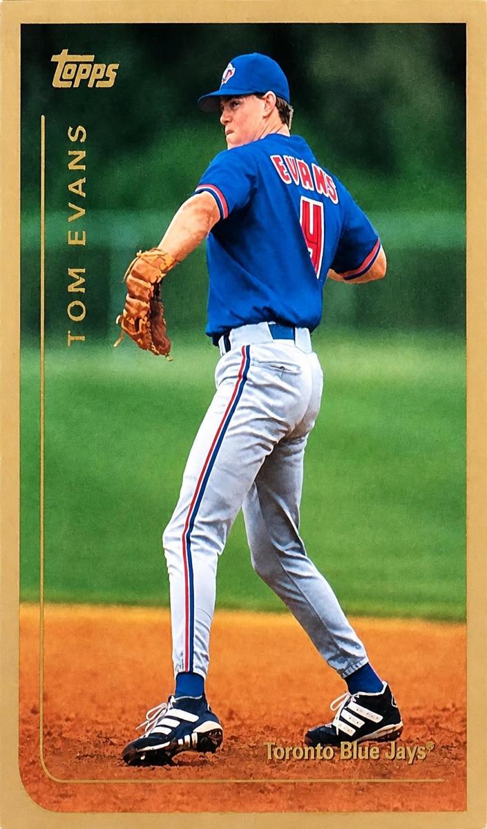 1999 Topps Tom Evans #367 card