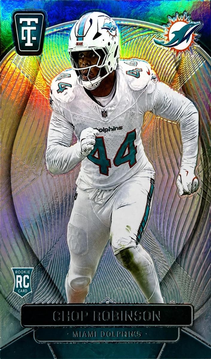 2024 Panini Totally Certified Chop Robinson #113 card