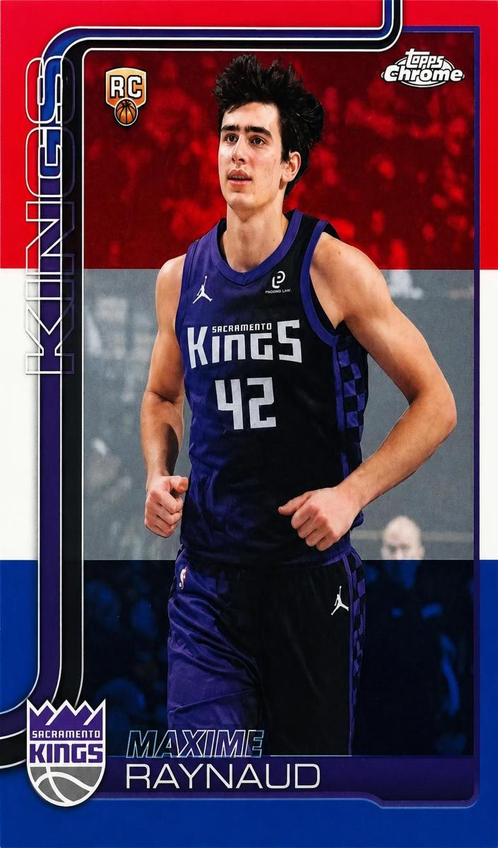 2025 Maxime Raynaud [Red White and Blue Refractor] #193