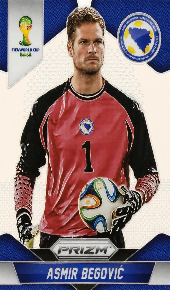 2014 Panini Prizm World Cup Asmir Begovic [Silver] #23 card