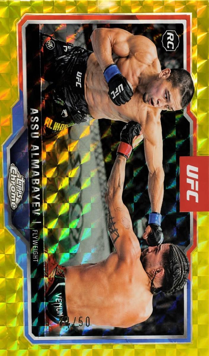 2025 Assu Almabayev [Gold Geometric Refractor] #182