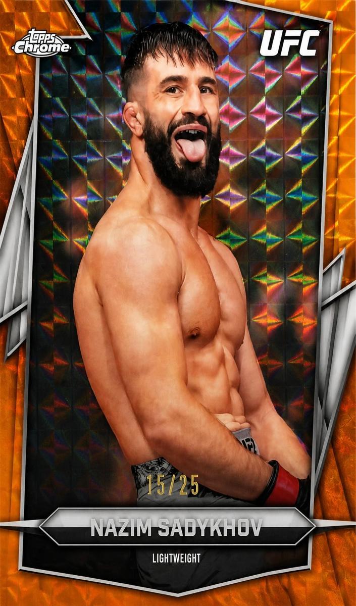 2026 Nazim Sadykhov [Orange Geometric Refractor] #25