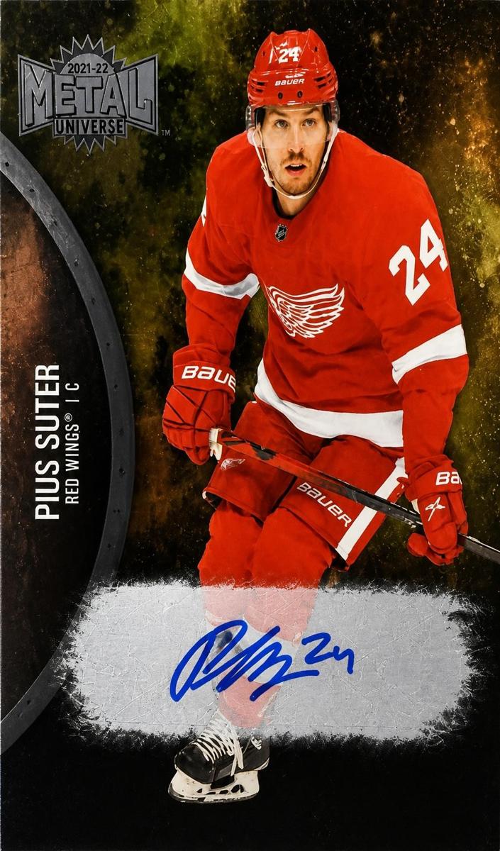 2021 Skybox Metal Universe Pius Suter [Red] #37 card