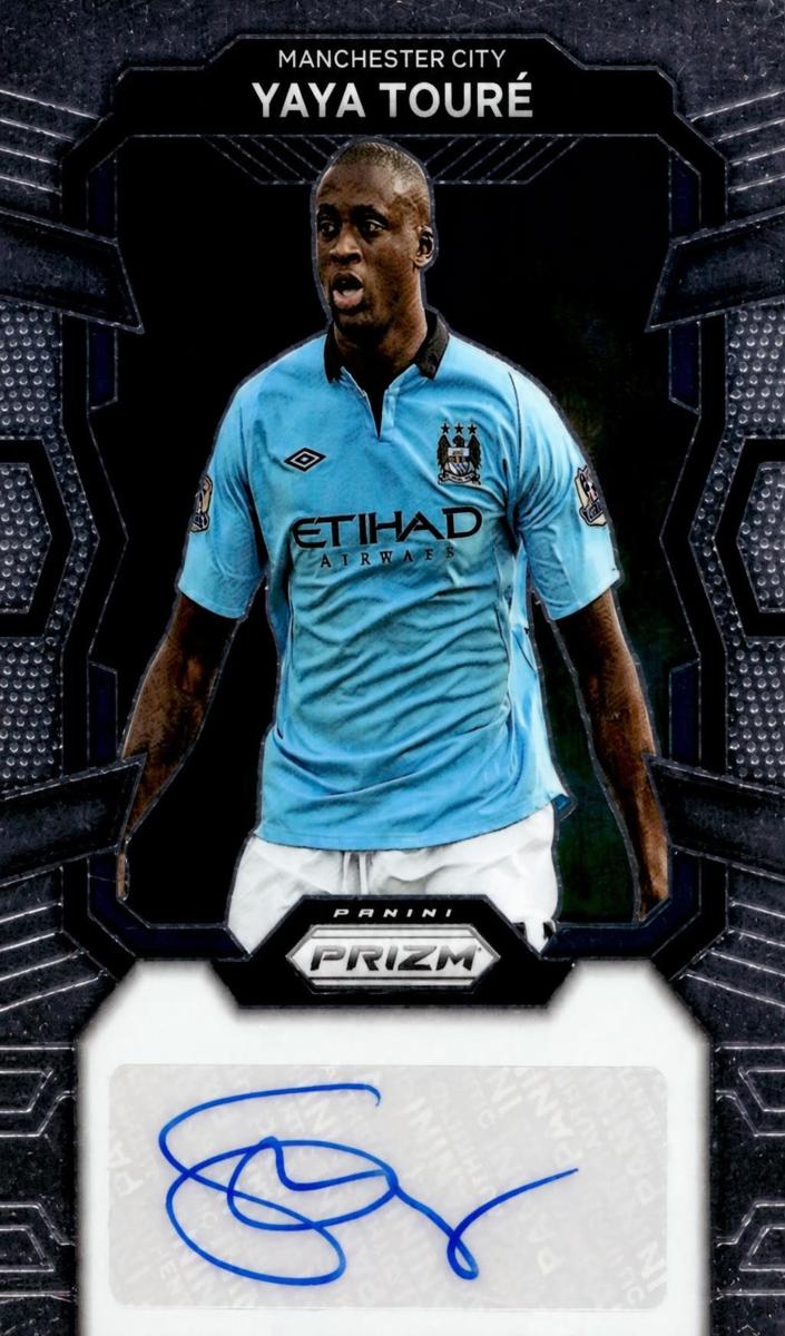 2023 Panini Prizm Premier League Yaya Toure #S-YT card