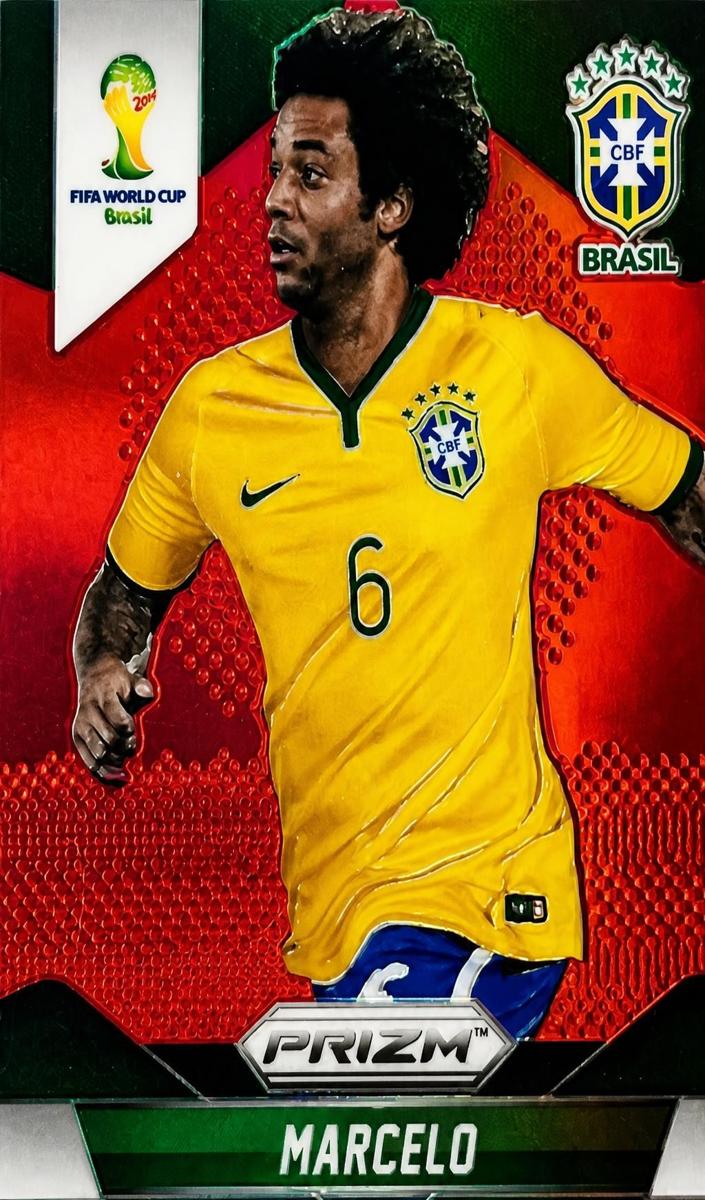 2014 Panini Prizm World Cup Marcelo [Red] #107 card