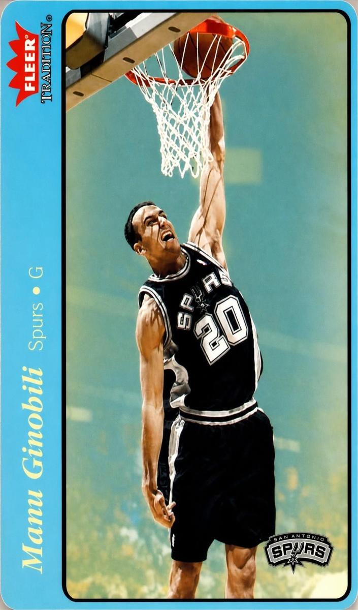 2004 Manu Ginobili [Blue] #110