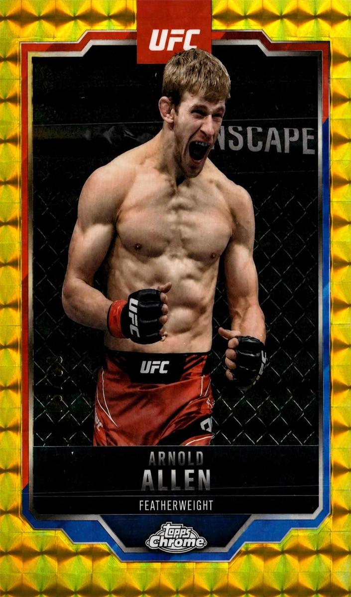 2025 Arnold Allen [Gold Geometric Refractor] #25