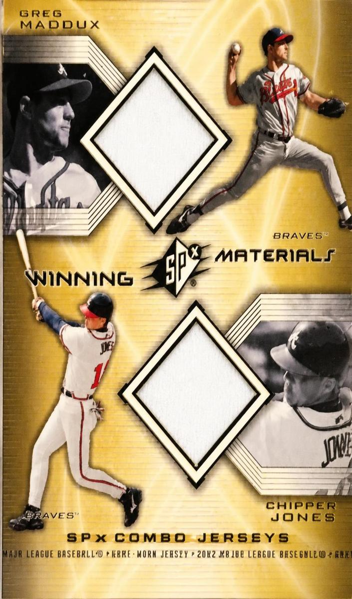 2002 Greg Maddux / Chipper Jones #WM-MJ