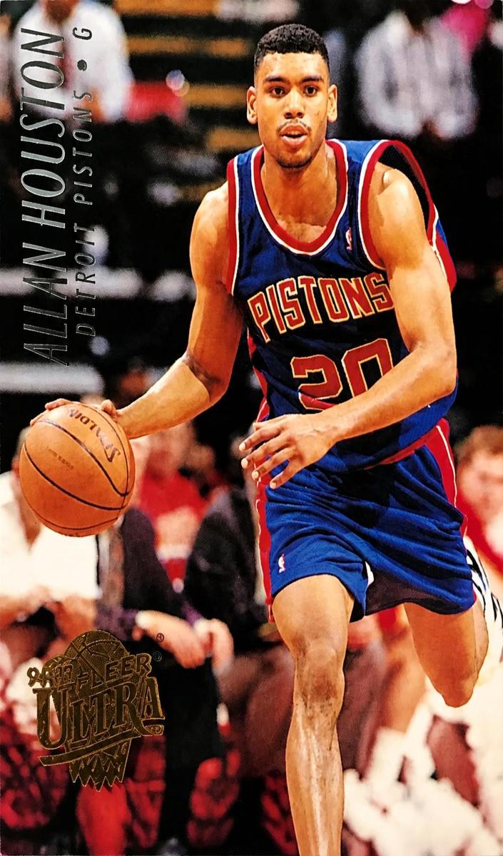 1994 Fleer Ultra Allan Houston #57 card