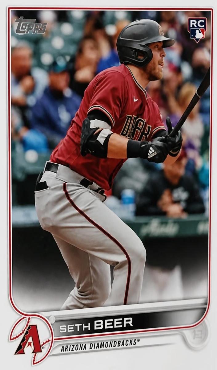 2022 Topps Seth Beer #345 card