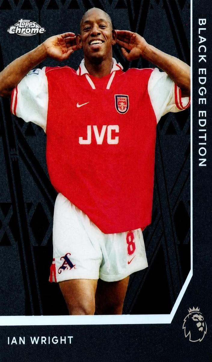 2026 Topps Chrome Premier League Ian Wright #BLK-46 card