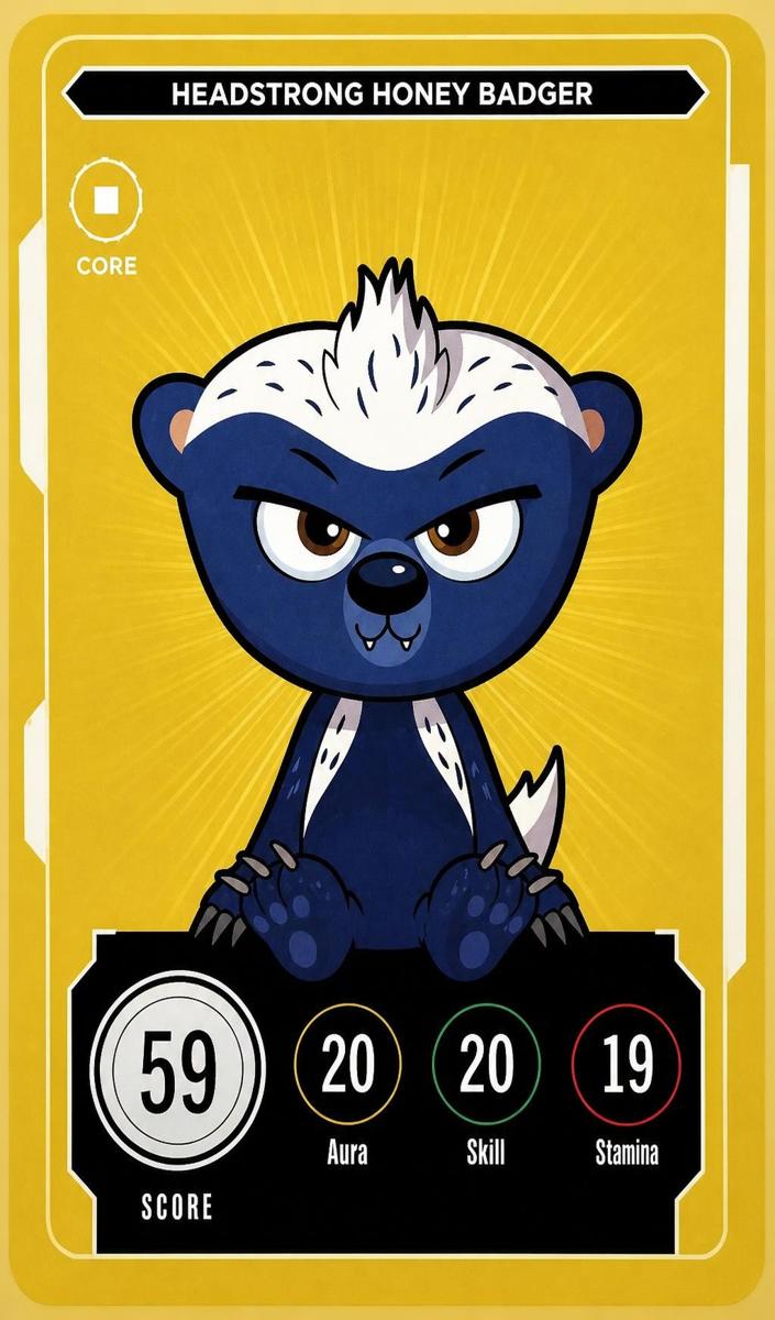 2022 Headstrong Honey Badger #116