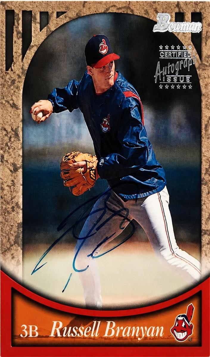 1999 Bowman Russell Branyan #BA14 card