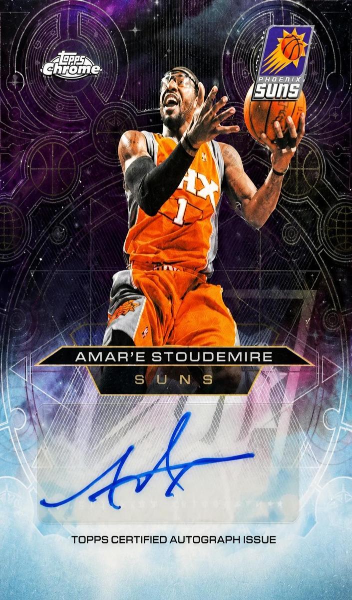 2025 Topps Chrome Update Amar'e Stoudemire #CH-AST card