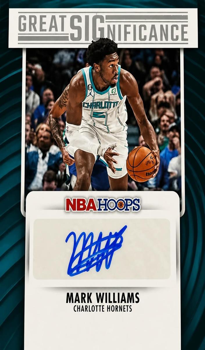 2023 Panini Hoops Mark Williams #GS-ARK card