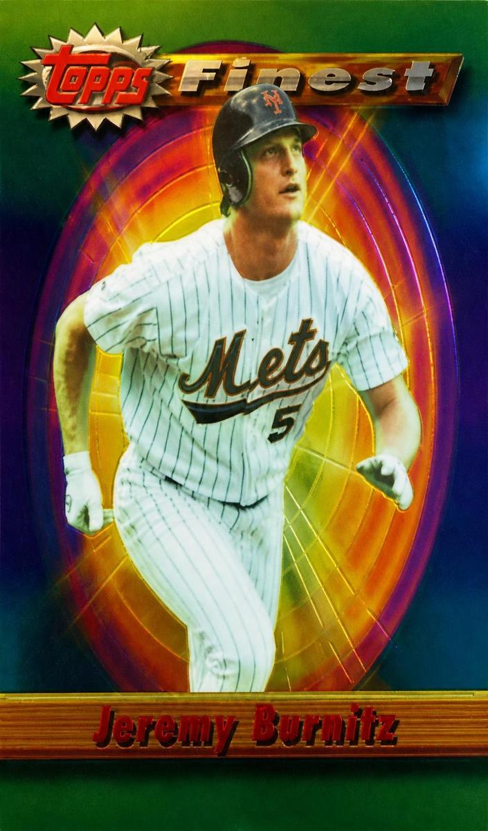 1994 Topps Finest Jeromy Burnitz #15 card