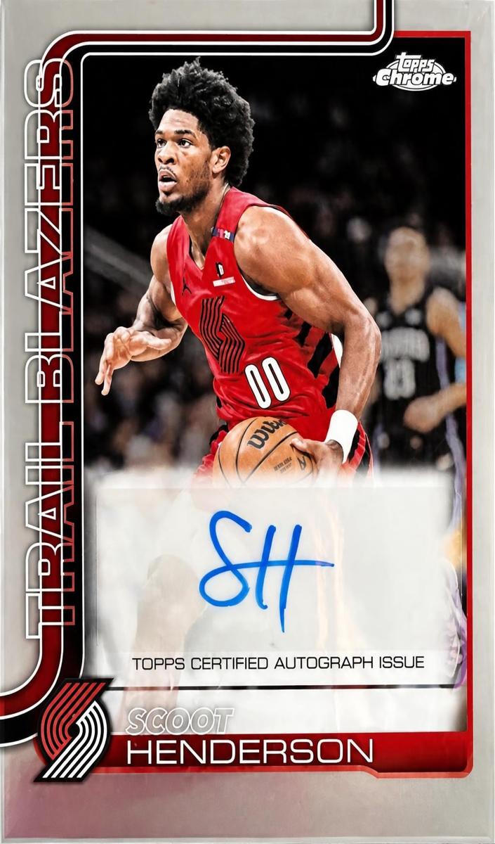 2025 Scoot Henderson #TCA-SH