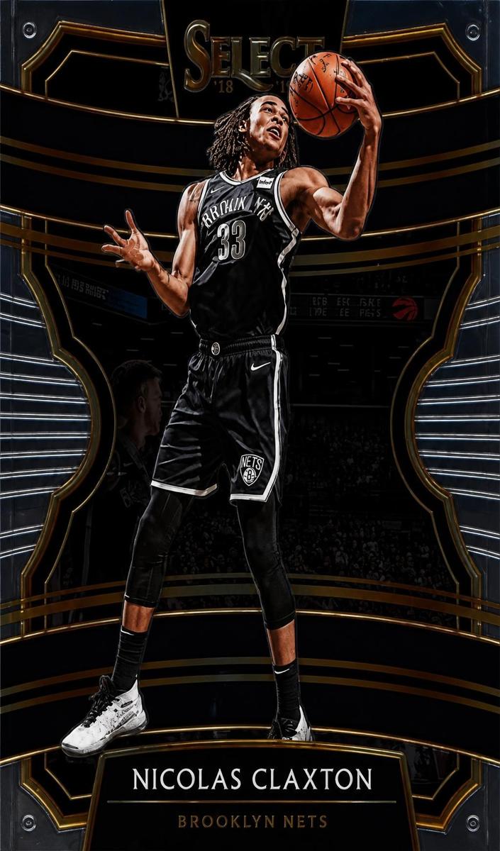 2019 Panini Select Nicolas Claxton #59 card