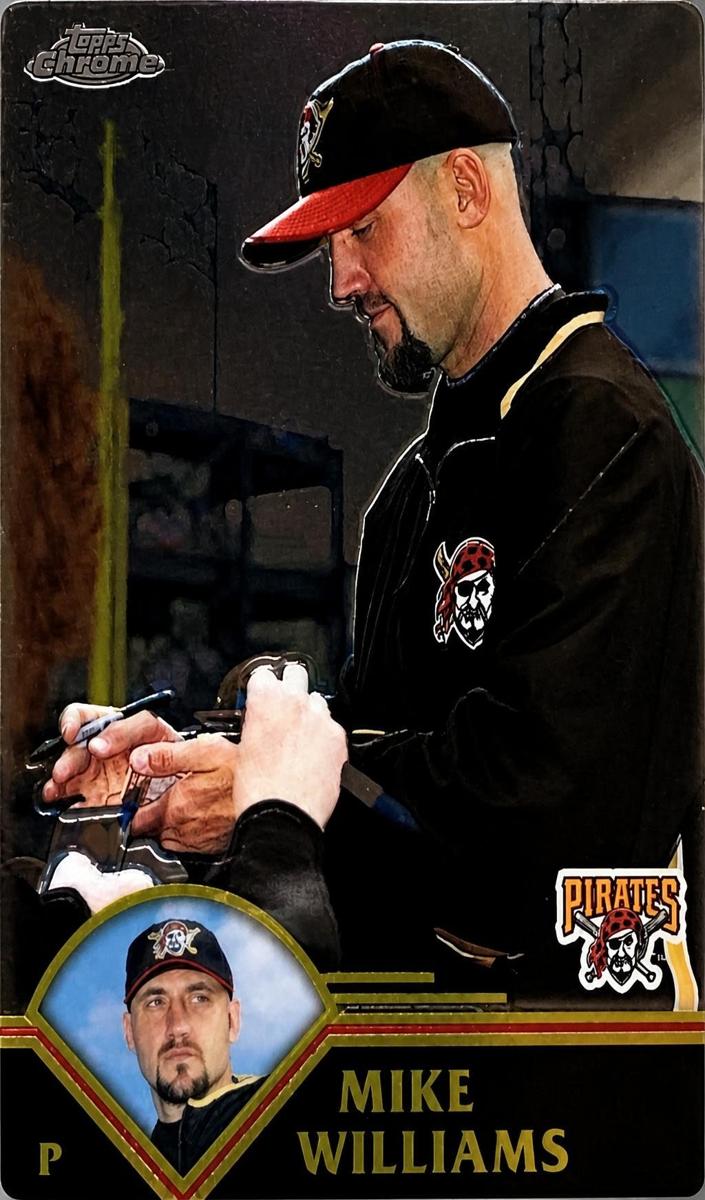 2003 Topps Chrome Mike Williams #54 card