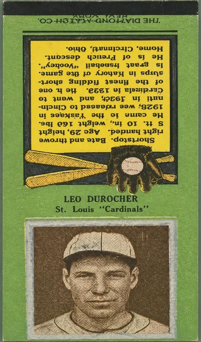 1934 Leo Durocher #NNO