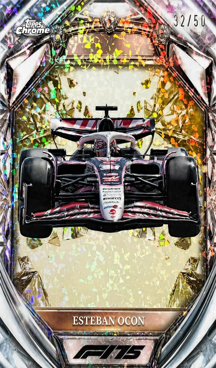 2025 Esteban Ocon [Gold Mini-Diamond Refractor] #D75-33