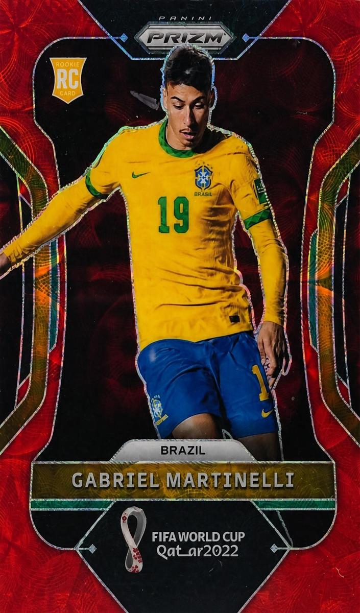 2022 Gabriel Martinelli [Choice Prizms Red] #29
