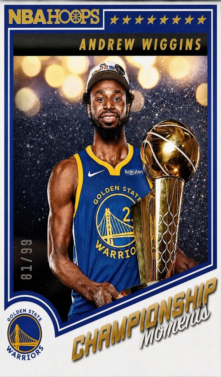 2022 Panini Hoops Andrew Wiggins #92 card