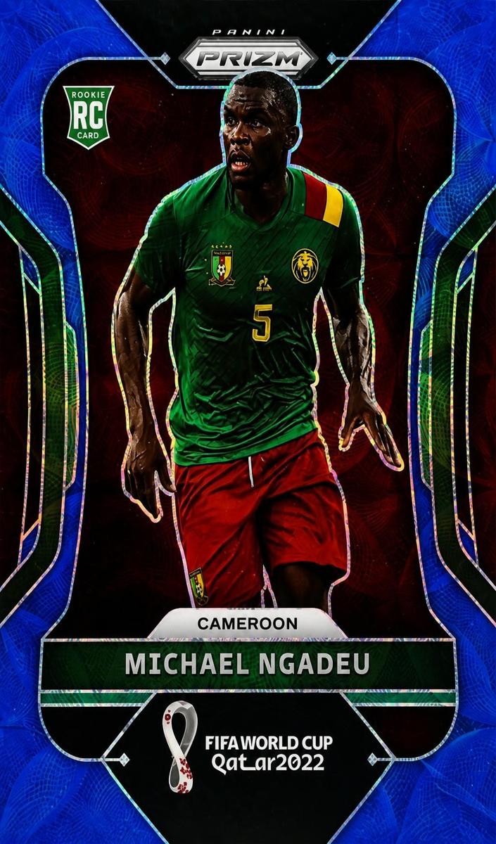 2022 Michael Ngadeu [Choice Prizms Blue] #43