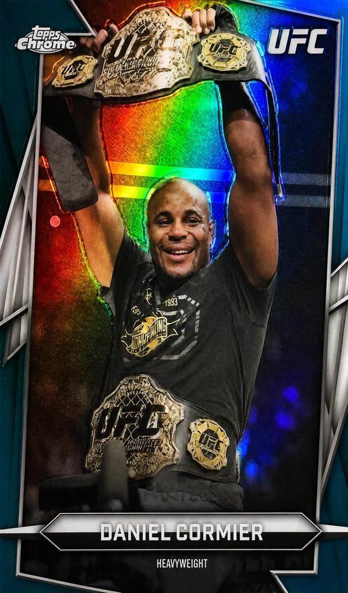2026 Daniel Cormier [Teal Refractor] #8